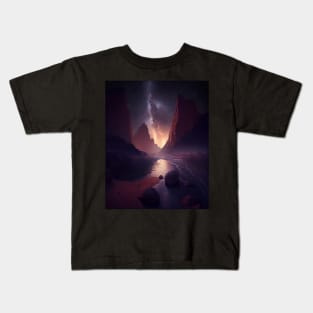 The rocket boy Kids T-Shirt